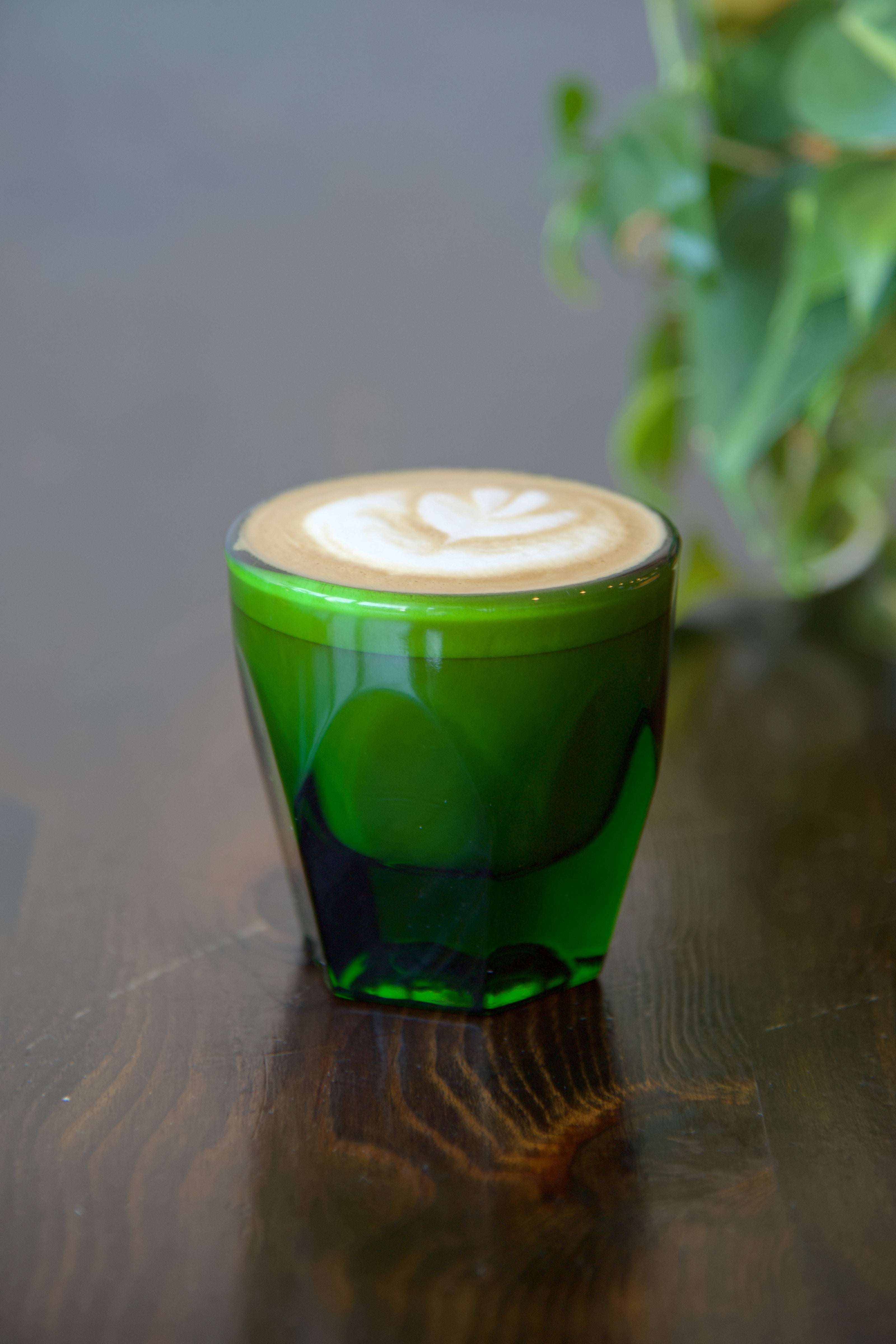 Cortado in a NotNeutral Emerald glass for here.