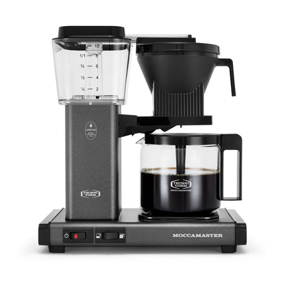 Moccamaster coffee maker on a white background