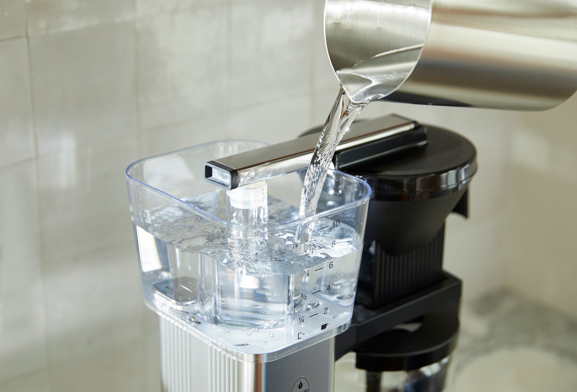 Moccamaster water reservoir. 