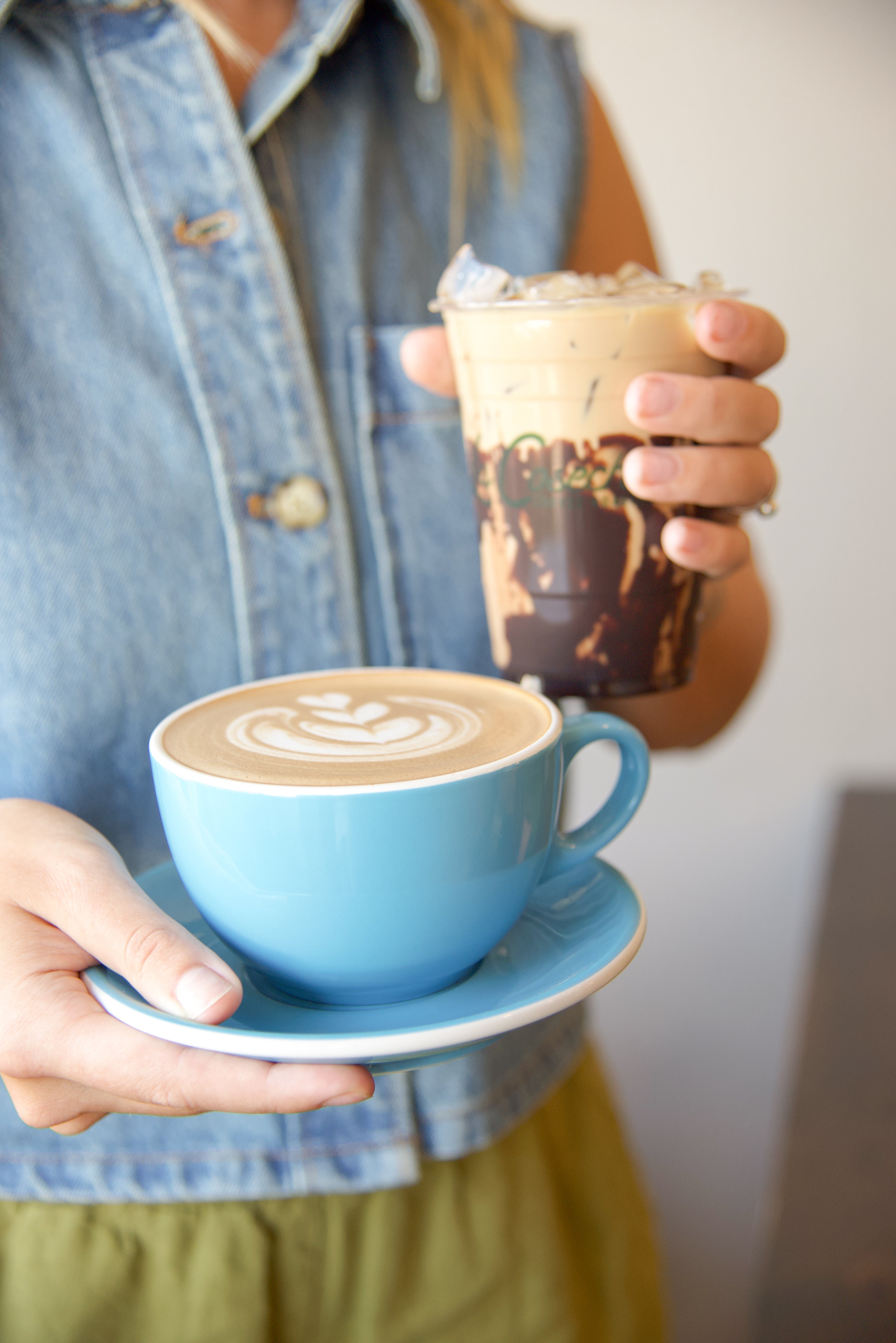 Mocha for here or to go